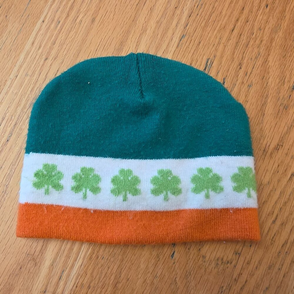 Party City Irish St. Patrick's Day Winter Beanie Hat One Size